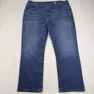 Ariat FR Jeans Men's 40x30 M4 Relaxed Boot Flame Resistant 2112 CAT 2 Blue Denim